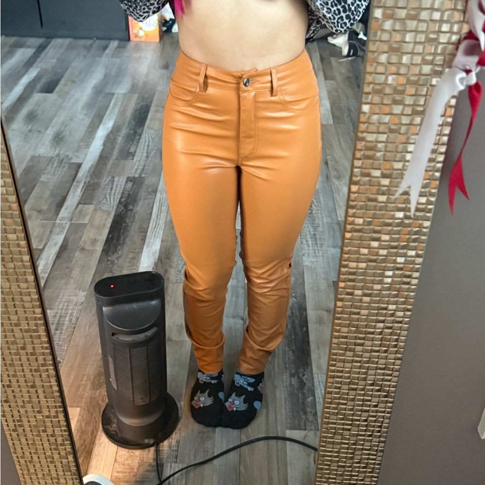 Womens leather pants